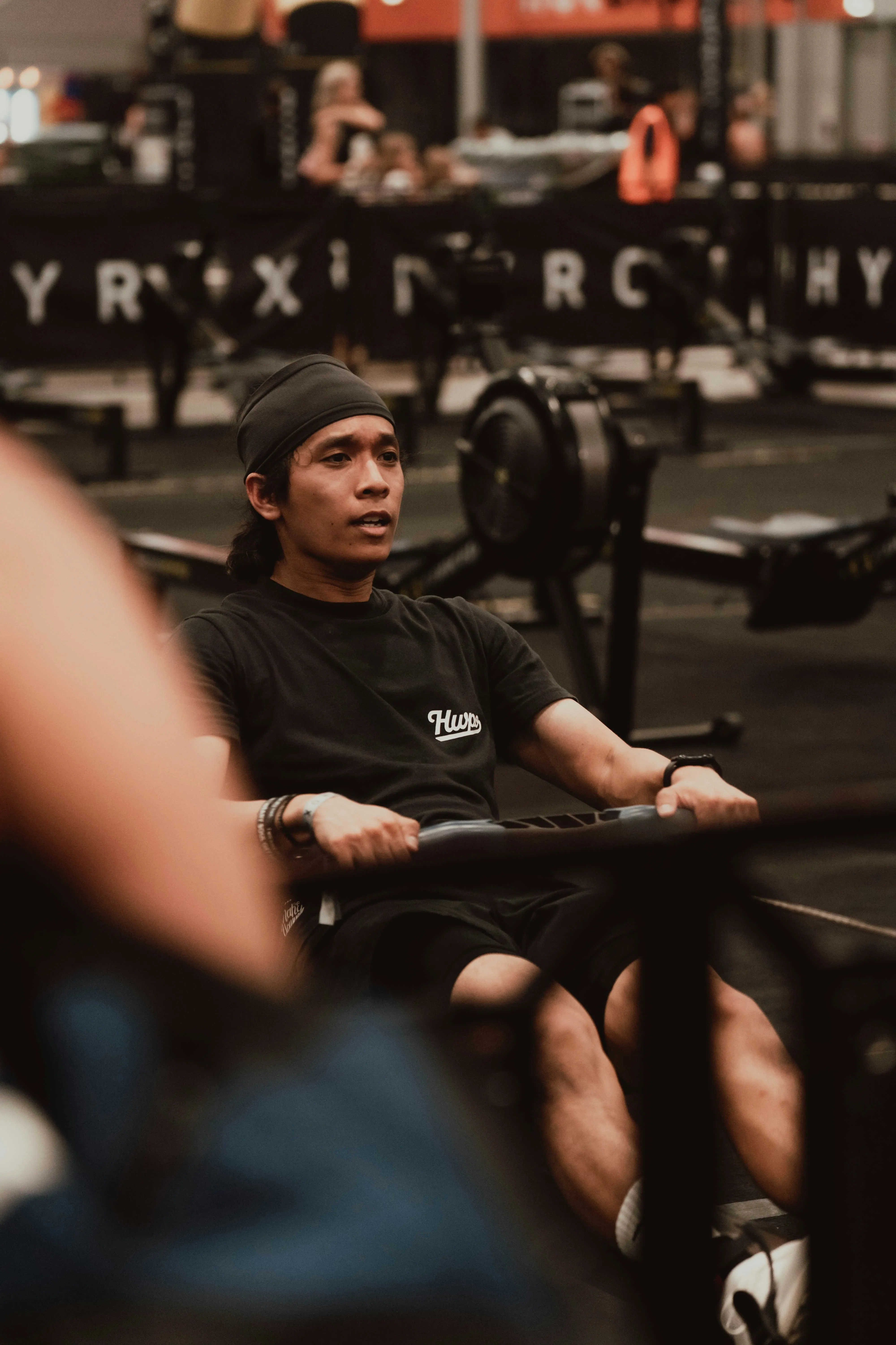 Hyrox Rowing Station