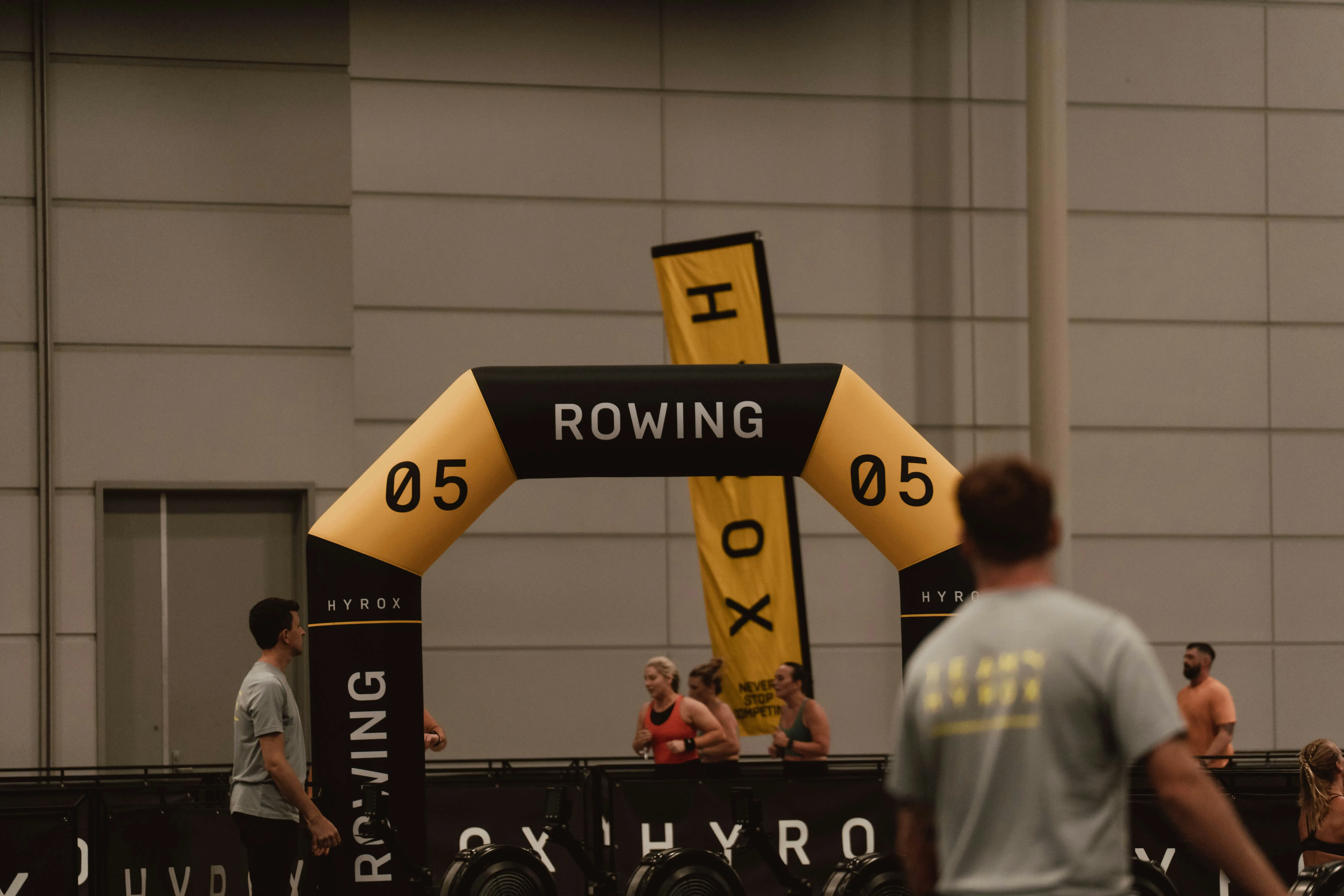 Hyrox Rowing Station